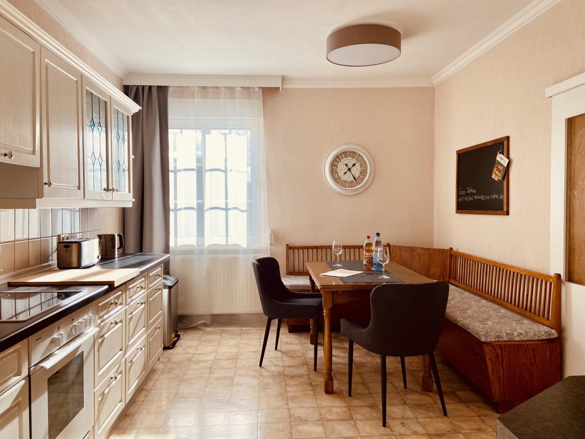 Casa Rehse I Stilvolles Apartment I 24H-Self-Check-In I Kostenlos Parken & Wlan I 55-Zoll-Smart&Kabel-Tv I Oepnv Erfurt Bagian luar foto